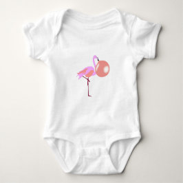 Funny Bubble Gum Flamingo Blflüge Blase Baby Strampler