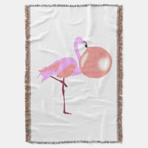 Funny Bubble Gum Flamingo Blflüge Blase Decke