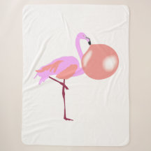 Funny Bubble Gum Flamingo Blflüge Blase