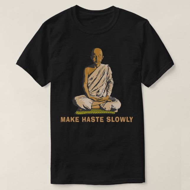 Funny Buddha Zitat 2 T-Shirt (Design vorne)
