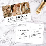 Funny Budget Foto Einfache Hochzeit retten das Dat Postkarte<br><div class="desc">Einzigartiges Budget Foto Einfache Hochzeit Speichern Sie die Daten Postkarte</div>