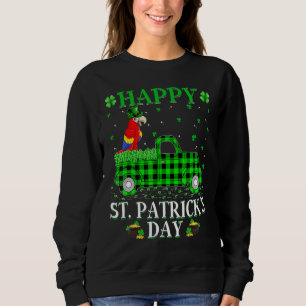 Funny Buffalo Kariert Green Truck Macaw Bird St Pa Sweatshirt