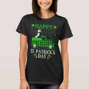 Funny Buffalo Kariert Green Truck Puffin Bird St P T-Shirt
