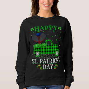 Funny Buffalo Kariert Green Truck Racquetball St P Sweatshirt
