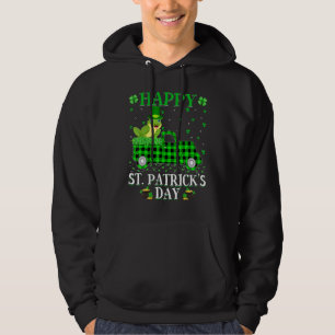 Funny Buffalo Kariert Green Truck Tree Frosch St P Hoodie