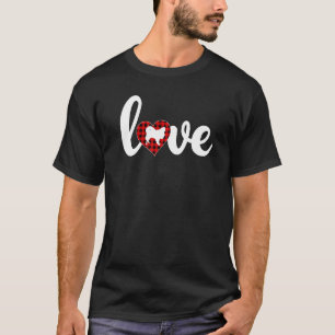 Funny Buffalo Karierte Liebe Japanisch Chin Dog Va T-Shirt