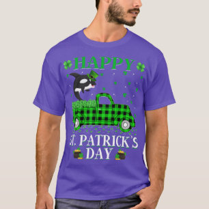 Funny Buffalo Karierter Grüner LKW Fisch Locarno T-Shirt