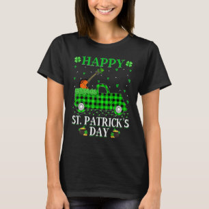 Funny Buffalo Karierter Grüner Lkw Mandolin St. Pa T-Shirt