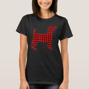 Funny Buffalo Karierter Jack Russell Terrier Weihn T-Shirt