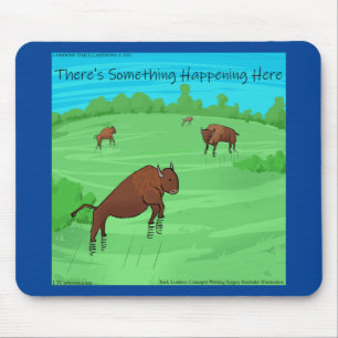 Funny Buffalo Springfield für was es wert ist Mousepad