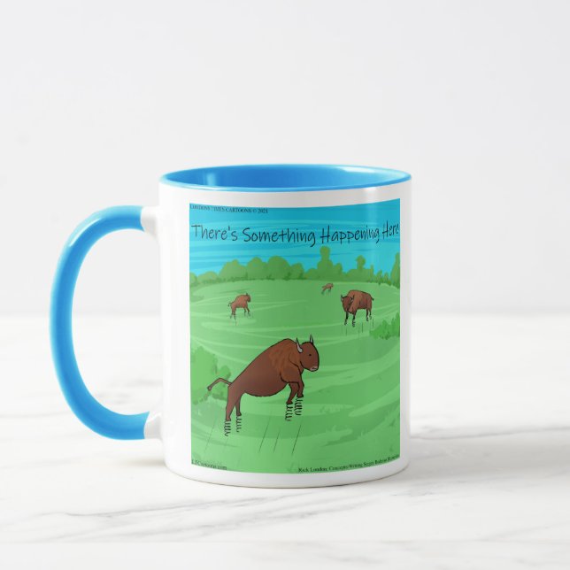 Funny Buffalo Springfield für was es wert ist Tasse (Links)