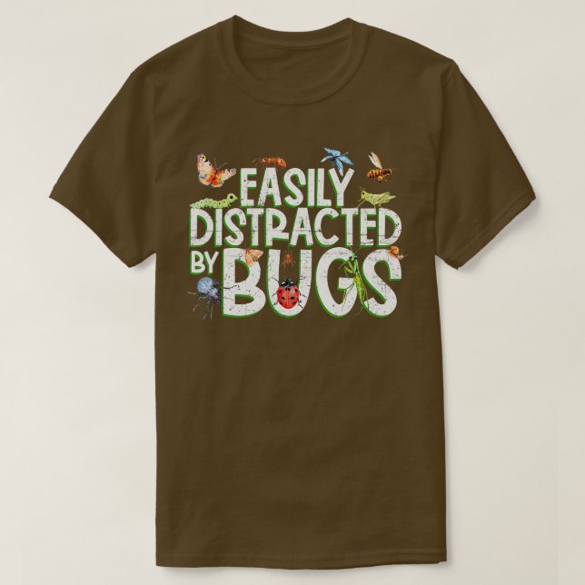 Funny Bug Insect Lover Bug Collector T-Shirt (Design vorne)