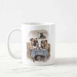 Funny Bulldog Kaffeetasse