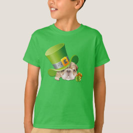 Funny Bulldog Leprechaun St.Patrick's Day T-Shirt