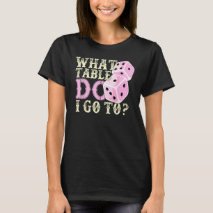 Funny Bunco Player Geschenk Welches Spiel würfeln T-Shirt