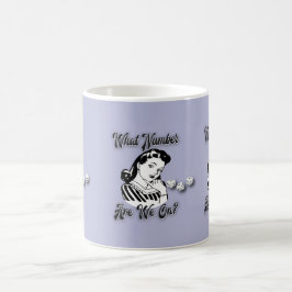 Funny Bunco Prize Tasse Blue Welche Nummer haben w