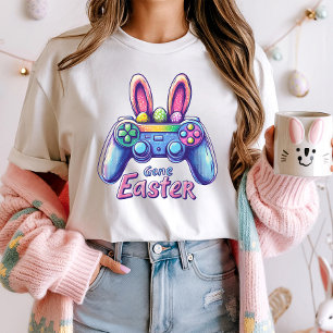 Funny Bunny Gamer Controller Oaster T-Shirt