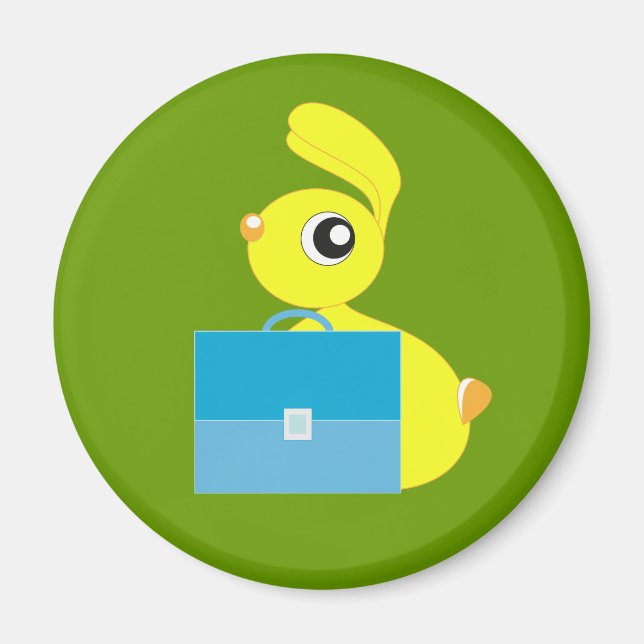 Funny Bunny Magnet (Vorne)