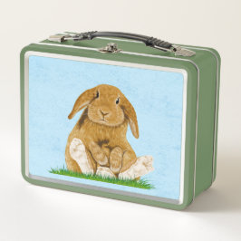 Funny Bunny Metall Brotdose