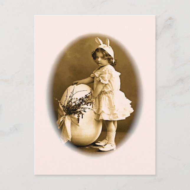 Funny Bunny Postkarte (Vorderseite)