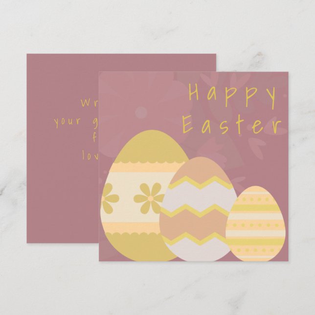 Funny Burgundy Abstrakt Eggs Benutzerdefinierter T (Vorne/Hinten)