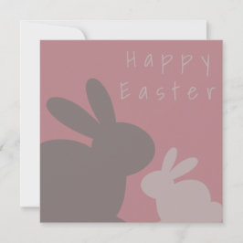Funny Burgundy Bunny Custom Text