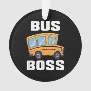 Funny Bus Boss School Bus Driver
