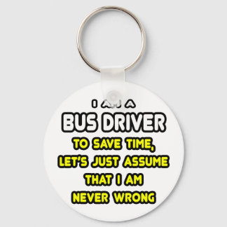 Funny Bus Driver T - Shirt und Geschenke Schlüsselanhänger