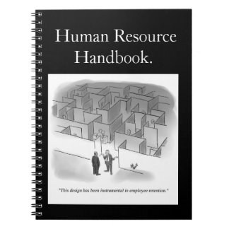 Funny Business Human Resource Notizblock