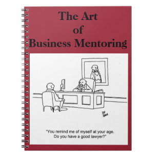 Funny Business Notebook Geschenk Mentor Notizblock
