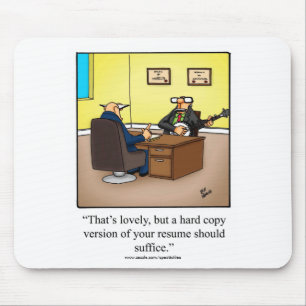 Funny Business Office Humor Mousepad "Spectickles"