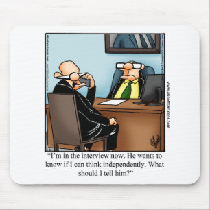 Funny Business Spaß Mouse Pad Mousepad