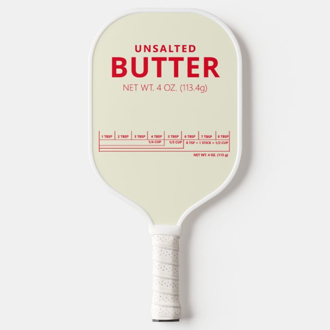 Funny Butter Pickleball Schläger (Vorderseite)