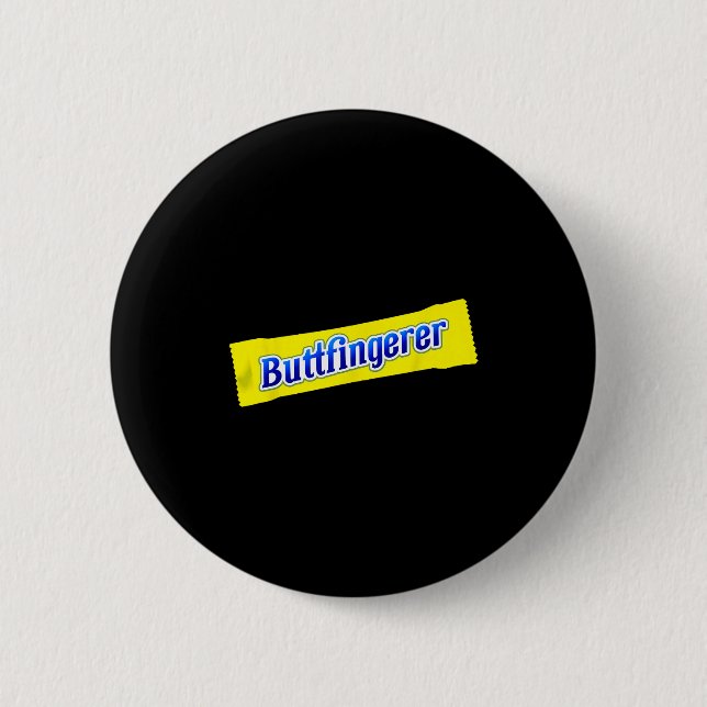 Funny Buttfingerer Inappropriate Offensive Adult D Button (Vorderseite)