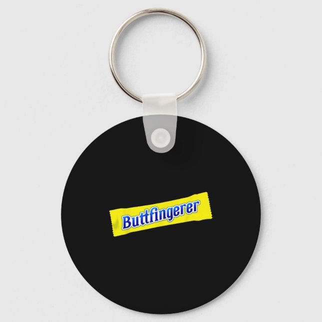 Funny Buttfingerer Inappropriate Offensive Adult D Schlüsselanhänger (Vorderseite)