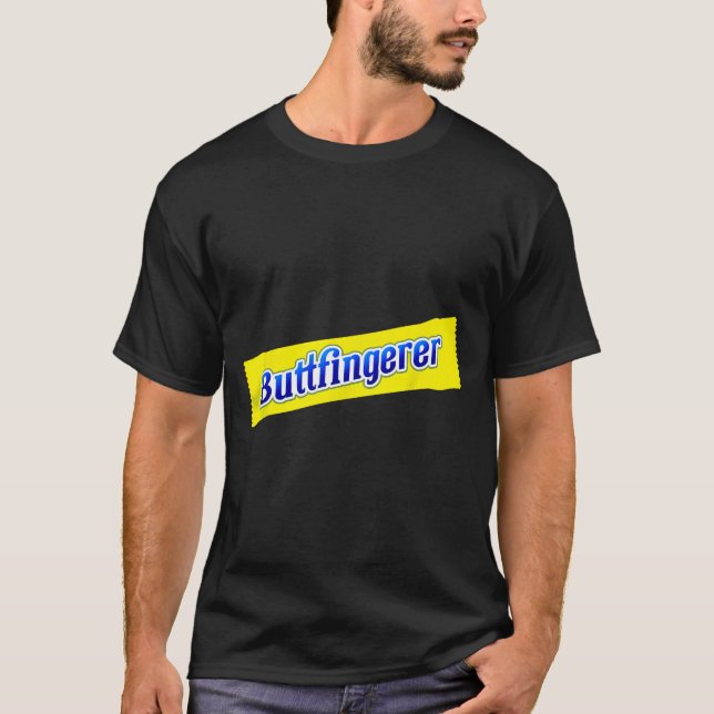 Funny Buttfingerer Inappropriate Offensive Adult D T-Shirt (Vorderseite)