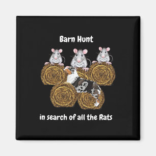 Funny Byrn Jagd - auf der Suche nach Ratten mit bl Magnet