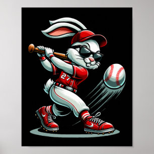Funny Bysebyll Bunny Easter Shirts Kinder Jungen T Poster