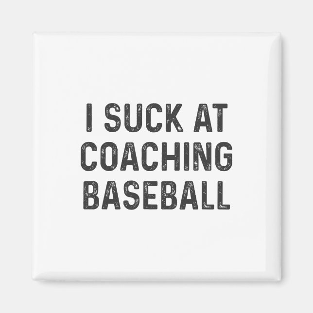Funny Bysebyll Coach Magnet (Vorne)