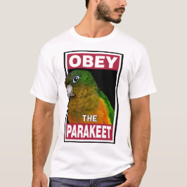 Funny Caatinga Parakeet - Bird Art T-Shirt