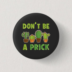 Funny Cacti Succulents Indoor Cactus Pflanze Button