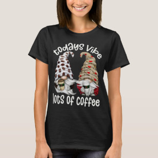 Funny Cafeteria Viele Kaffeegnocken T-Shirt