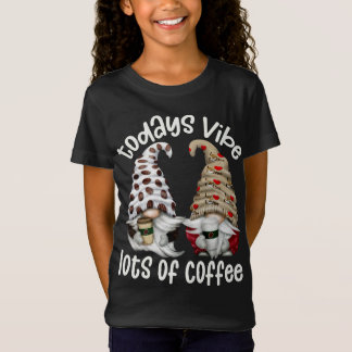 Funny Cafeteria Viele Kaffeegnocken T-Shirt