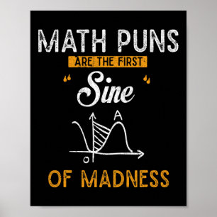 Funny Calculus mathematische Puns sind die erste S Poster