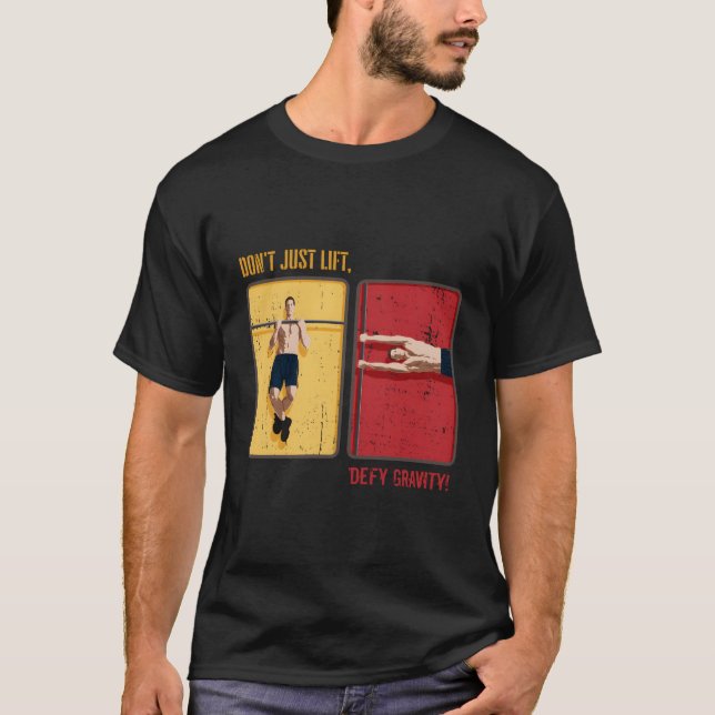 Funny Calisthenics Street Workout Fitness Gym Lieb T-Shirt (Vorderseite)