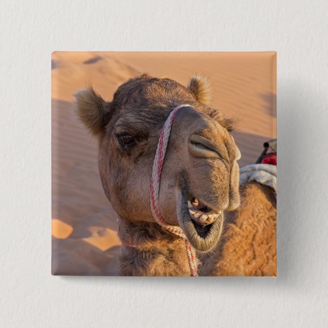 Funny Camel Button (Vorderseite)