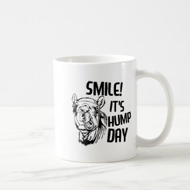 Funny Camel Smile! It's Hump Day Funny Hump Day  Kaffeetasse (Rechts)