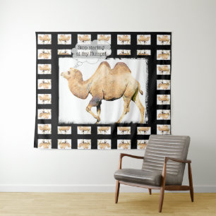 Funny Camel stoppt Staring auf meinem Humps Tapest Wandteppich