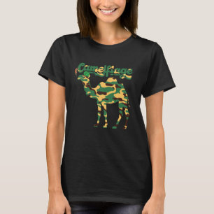 Funny Camel Zoo Animal Pub Camelflage Camouflage M T-Shirt
