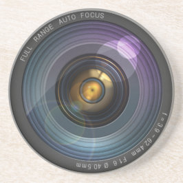 Funny Camera Lens Round Getränkeuntersetzer